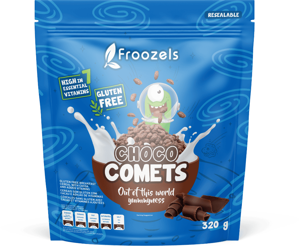 Froozles Cereal - Chocolate Comets