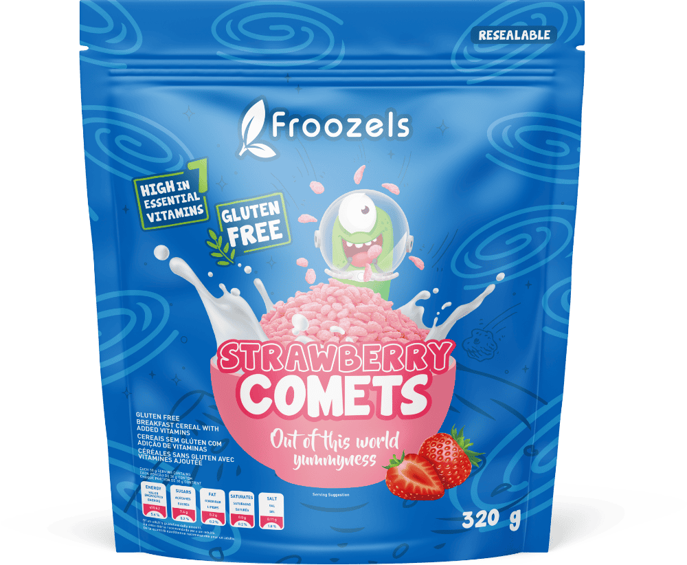 Froozles Cereal - Strawberry Comets